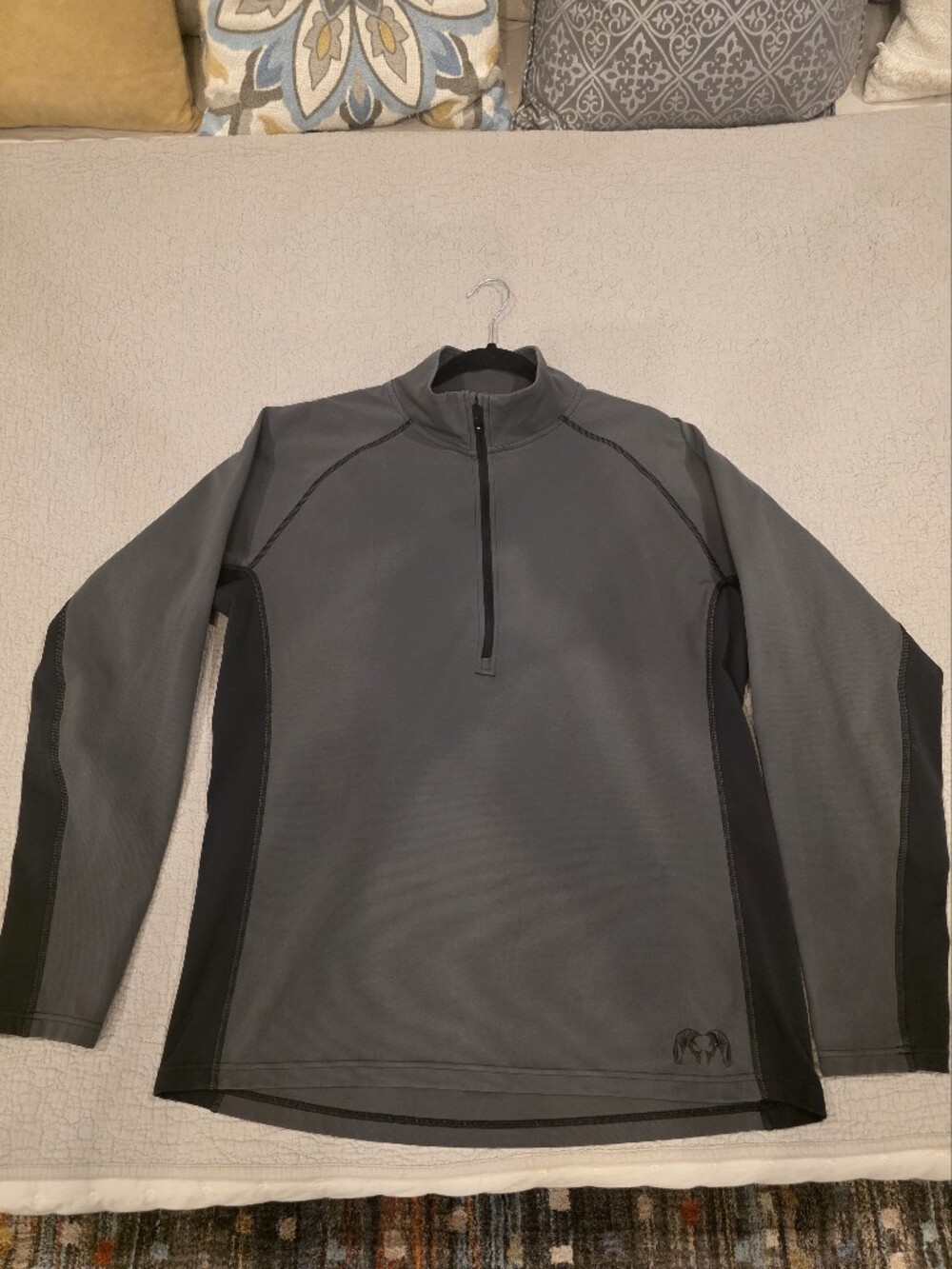 KUIU Enduro Dark Gray ½ Zip Pullover